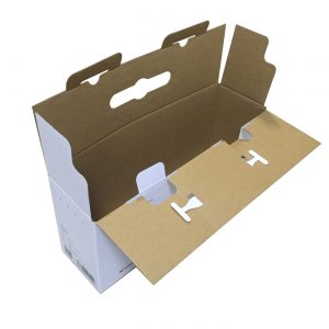 Custom corrugated packaging box